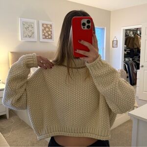 Fashion Nova Beige Knit Sweater